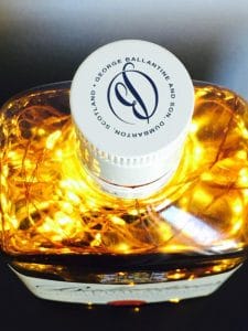 Upcycled Ballantines Light USB Table Lamp