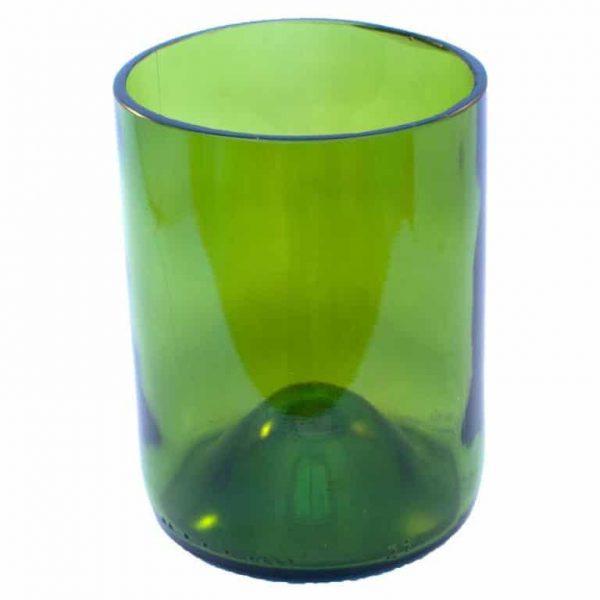 Olive Green Wine Bottle Tumbler