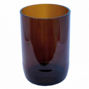 Amber Wine Bottle Tumbler