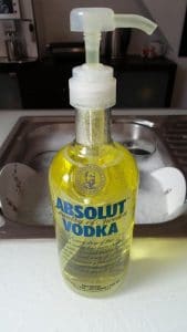 Absolut Soap/Dish Washing Dispenser Full Closeup