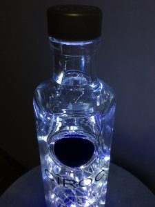 Fairy Light Ciroc Vodka Bottle