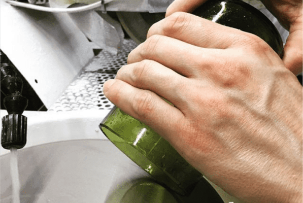 Grinding Bottle Rim