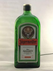 Fairy Lights Upcycled Jagermeister Bottle Lights LED