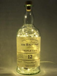 Fairy Lights Upcycled The Balvenie Scotch Bottle LED Lights